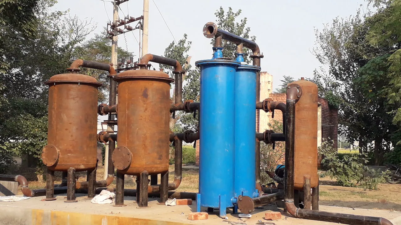 Iron removal treatment vessels and filter housings fabricated by LS Metal Works