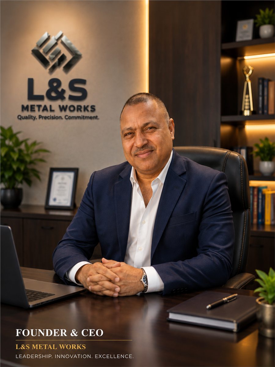 Lakhbir Singh, Founder and CEO of LS Metal Works